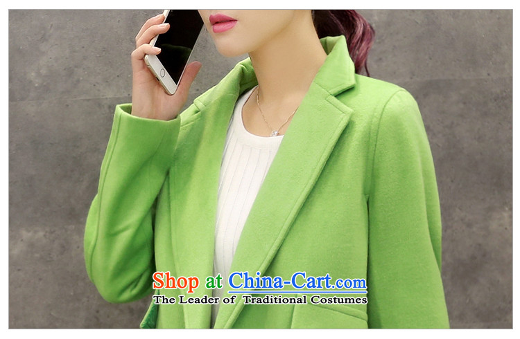 Plastic foil? jacket ya 2015 autumn and winter in long coats of Sau San double-suit for red woolen coat S picture, prices, brand platters! The elections are supplied in the national character of distribution, so action, buy now enjoy more preferential! As soon as possible.