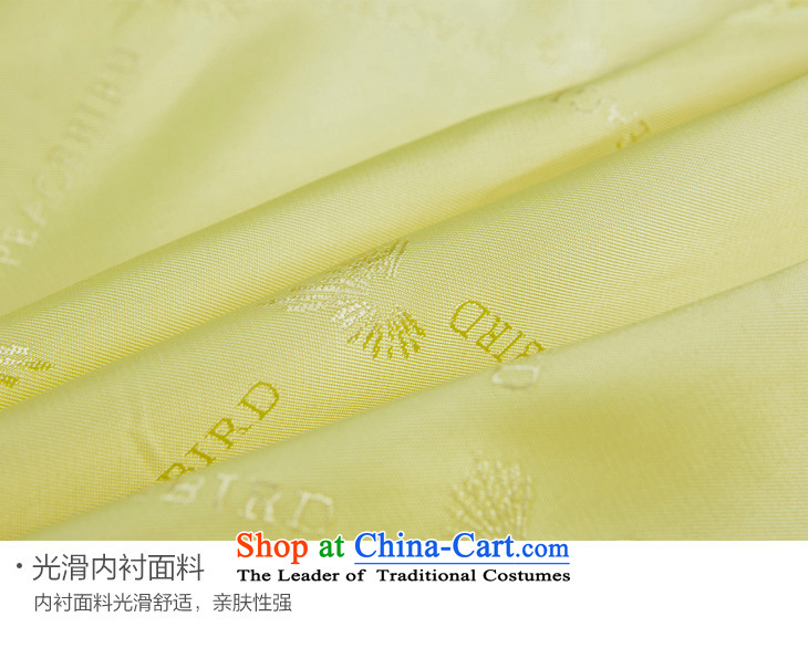 [ New shining peacebird Women's Health 2015 winter clothing new products round-neck collar cocoon-coats A4AA54419 YELLOW L picture, prices, brand platters! The elections are supplied in the national character of distribution, so action, buy now enjoy more preferential! As soon as possible.
