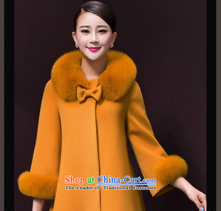 Pull economy- 2015 autumn and winter new women's winter coats female hair)??? gross cloak jacket overcoat 8016 Royal Blue M picture, prices, brand platters! The elections are supplied in the national character of distribution, so action, buy now enjoy more preferential! As soon as possible.