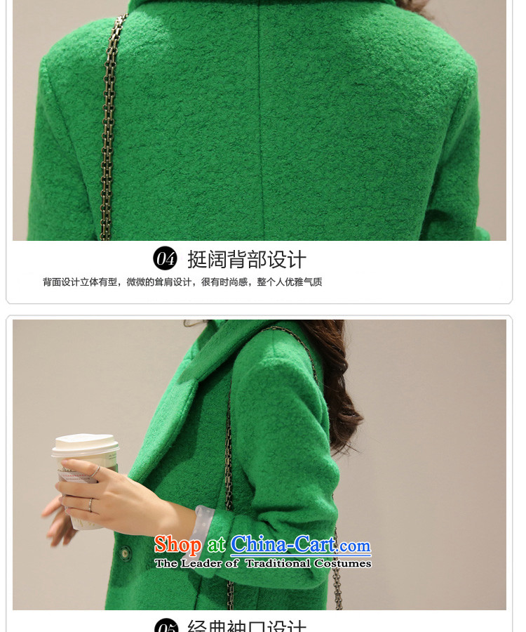 The thousands of 2015 winter for women in Korean, Sau San gross? coats long long-sleeved stylish girl jacket girl Yen gross? Green M picture, prices, brand platters! The elections are supplied in the national character of distribution, so action, buy now enjoy more preferential! As soon as possible.