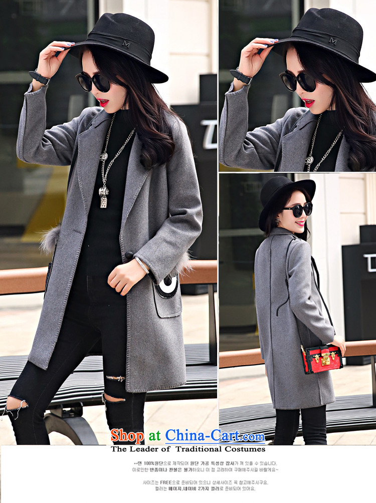 The Star Ni autumn and winter 2015 new sweet temperament gross? Version Korean female jacket long long-sleeved autumn and winter coats of wool ni-RED M picture, prices, brand platters! The elections are supplied in the national character of distribution, so action, buy now enjoy more preferential! As soon as possible.