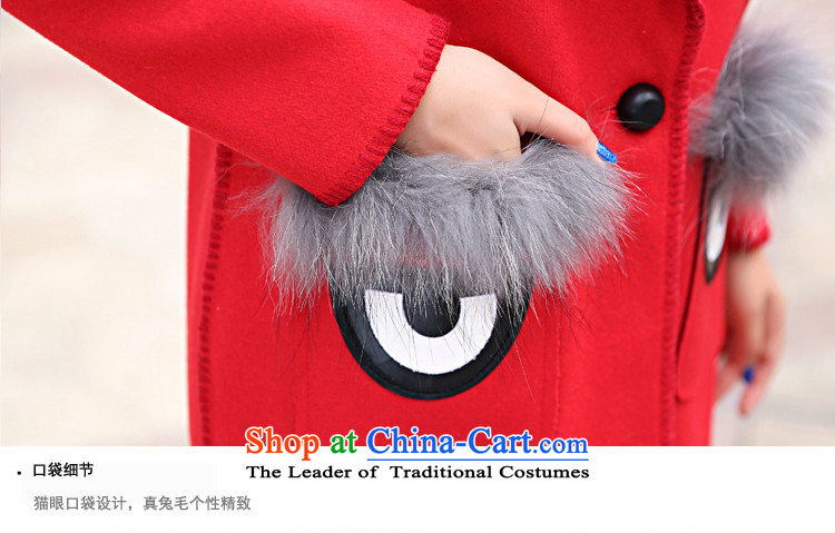 The Star Ni autumn and winter 2015 new sweet temperament gross? Version Korean female jacket long long-sleeved autumn and winter coats of wool ni-RED M picture, prices, brand platters! The elections are supplied in the national character of distribution, so action, buy now enjoy more preferential! As soon as possible.