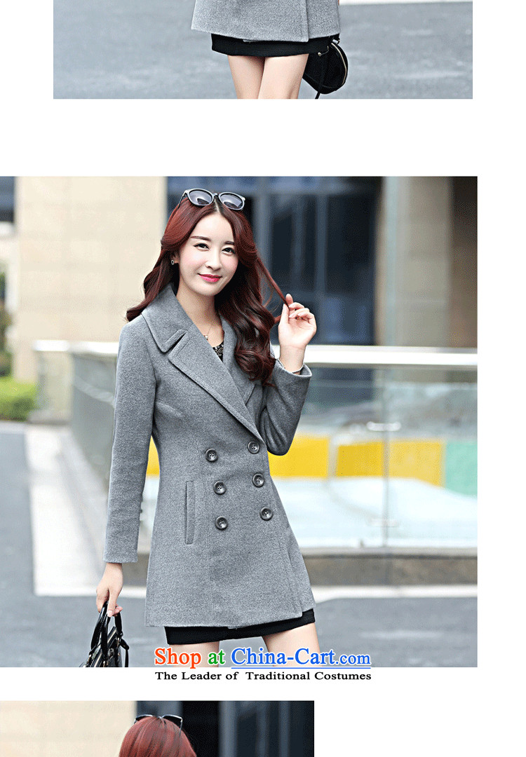 Light dance drift wadding gross? female autumn and winter coats of autumn 2015 for women Korean female coats of Sau San Mao? 1568 Gray L picture, prices, brand platters! The elections are supplied in the national character of distribution, so action, buy now enjoy more preferential! As soon as possible.