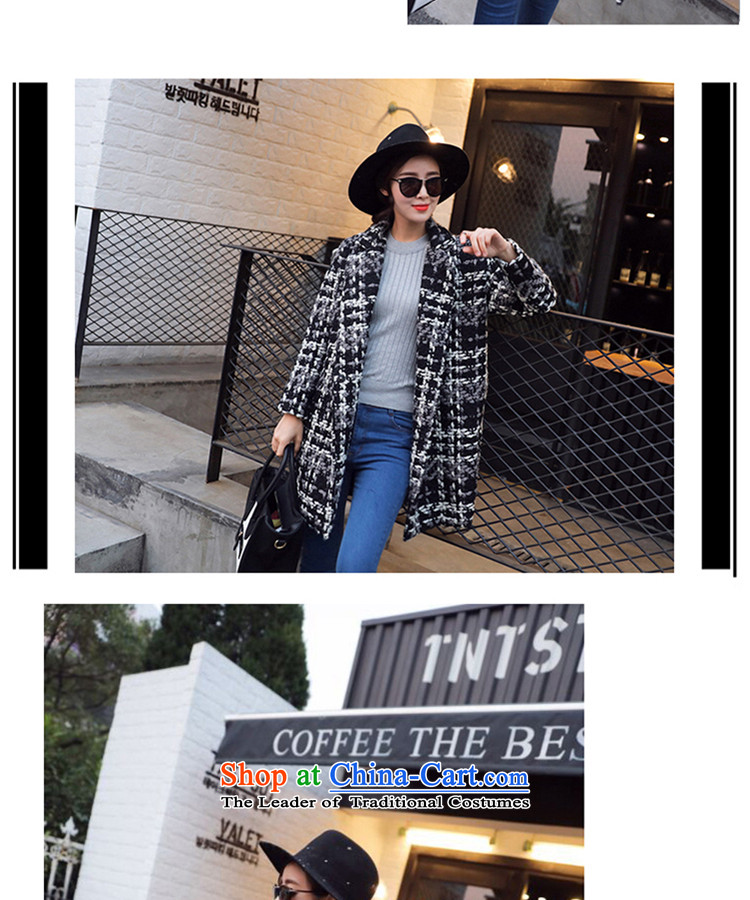 The 2015 Fall/Winter Collections thousands of women in the gross coats women? long thin large korea video edition Sau San Mao jacket female grass Green Grid? - Cotton Size -M picture, prices, brand platters! The elections are supplied in the national character of distribution, so action, buy now enjoy more preferential! As soon as possible.