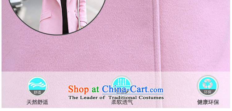 Given the gross coats women rose? 2015 autumn and winter new Korean female jackets gross? In long loose thick a wool coat female wild m White M picture, prices, brand platters! The elections are supplied in the national character of distribution, so action, buy now enjoy more preferential! As soon as possible.