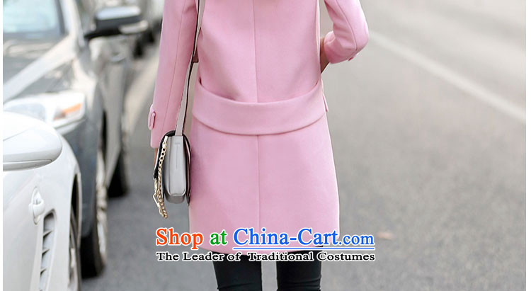 Given the gross coats women rose? 2015 autumn and winter new Korean female jackets gross? In long loose thick a wool coat female wild m White M picture, prices, brand platters! The elections are supplied in the national character of distribution, so action, buy now enjoy more preferential! As soon as possible.