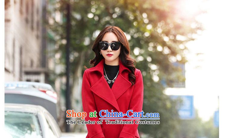 Given the gross coats women rose? 2015 autumn and winter new Korean female jackets gross? In long loose thick a wool coat female wild m White M picture, prices, brand platters! The elections are supplied in the national character of distribution, so action, buy now enjoy more preferential! As soon as possible.