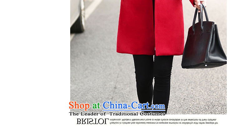 Given the gross coats women rose? 2015 autumn and winter new Korean female jackets gross? In long loose thick a wool coat female wild m White M picture, prices, brand platters! The elections are supplied in the national character of distribution, so action, buy now enjoy more preferential! As soon as possible.