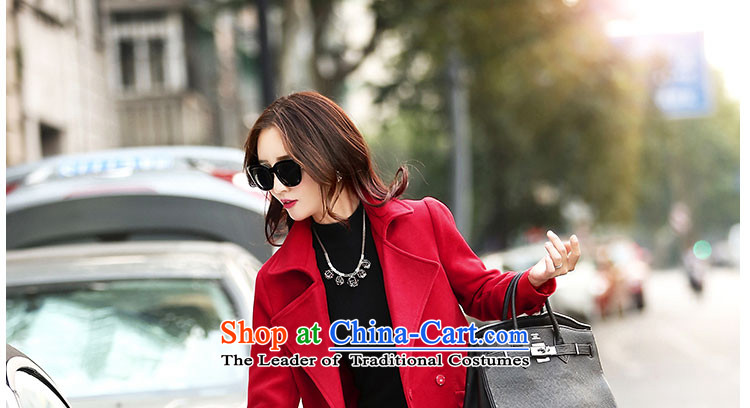 Given the gross coats women rose? 2015 autumn and winter new Korean female jackets gross? In long loose thick a wool coat female wild m White M picture, prices, brand platters! The elections are supplied in the national character of distribution, so action, buy now enjoy more preferential! As soon as possible.