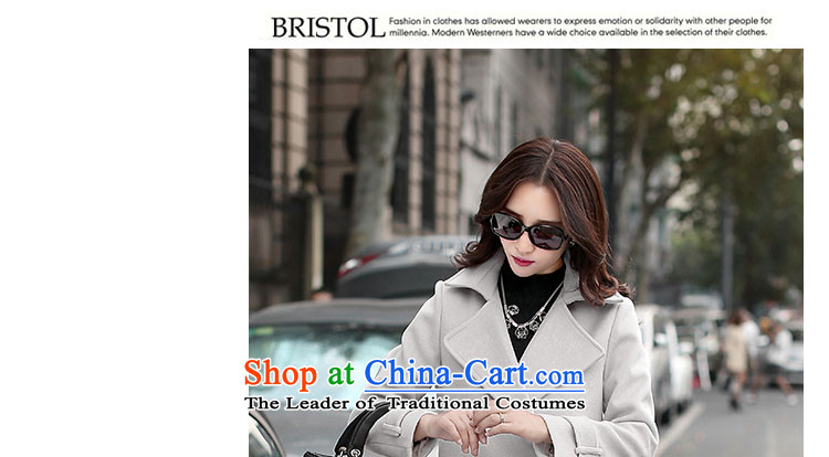 Given the gross coats women rose? 2015 autumn and winter new Korean female jackets gross? In long loose thick a wool coat female wild m White M picture, prices, brand platters! The elections are supplied in the national character of distribution, so action, buy now enjoy more preferential! As soon as possible.