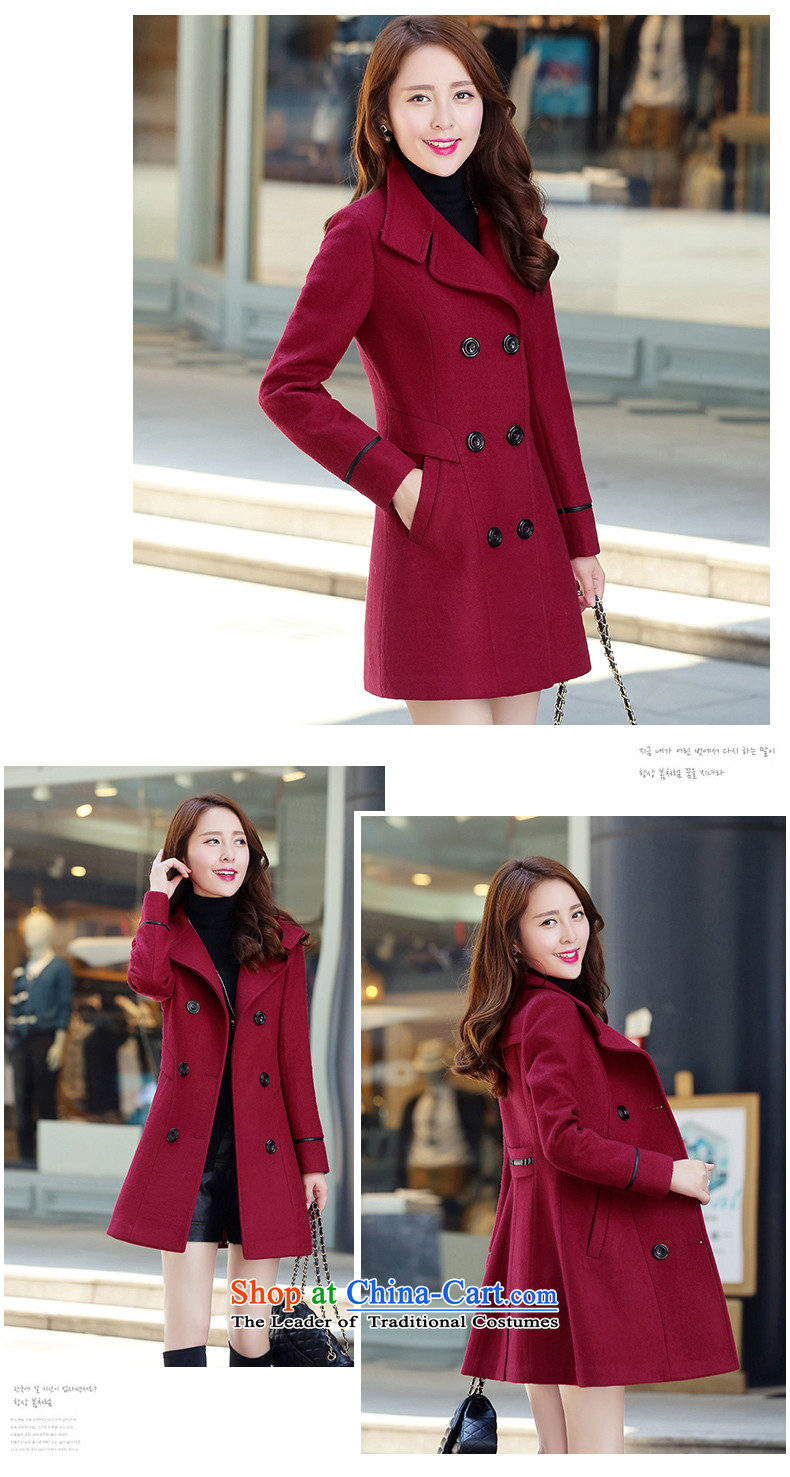 Supervision of the Netherlands-2015 autumn and winter new Korean fashion Sau San wild temperament woolen coat in the long hair? coats female 1368 Yellow L picture, prices, brand platters! The elections are supplied in the national character of distribution, so action, buy now enjoy more preferential! As soon as possible.