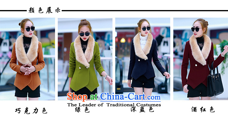 The Moonlight Rain Coat 2015 gross? autumn and winter new for women Korean citizenry nagymaros for a wool coat short Ms. stylish yellow XXL picture, prices, brand platters! The elections are supplied in the national character of distribution, so action, buy now enjoy more preferential! As soon as possible.