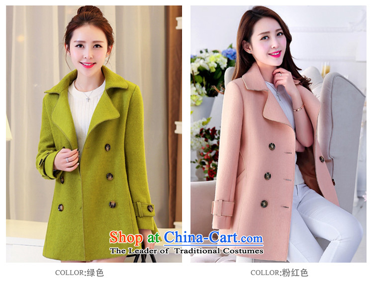 The Basha 2015 autumn and winter, the major new code in the thick of Sau San long hair? a jacket coat female A8901 pink L picture, prices, brand platters! The elections are supplied in the national character of distribution, so action, buy now enjoy more preferential! As soon as possible.