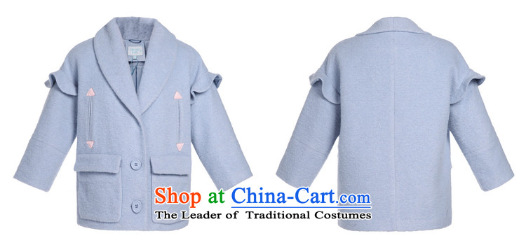 Chaplain who 2015 winter new women's sweet loose lapel niba rotator cuff stitching wool coat jacket pale blue? 155/80A/S picture, prices, brand platters! The elections are supplied in the national character of distribution, so action, buy now enjoy more preferential! As soon as possible.