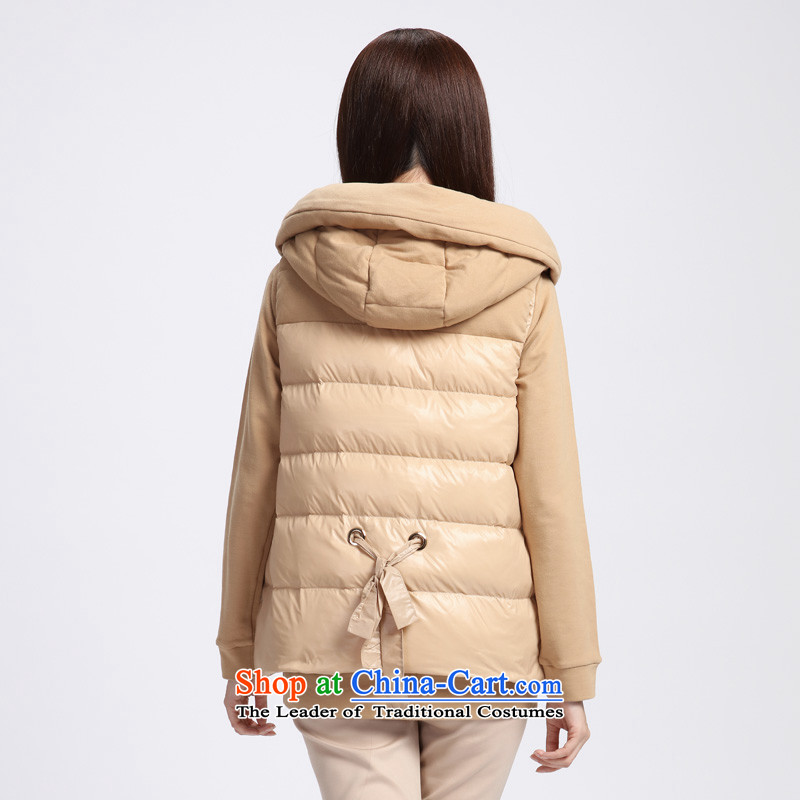 The representative of the water for larger women's feather, a female Fall/Winter Collections short-sleeved vest virgin folder in its XXL, S15DE5568 shoulder card by water (SHUIMIAO) , , , shopping on the Internet