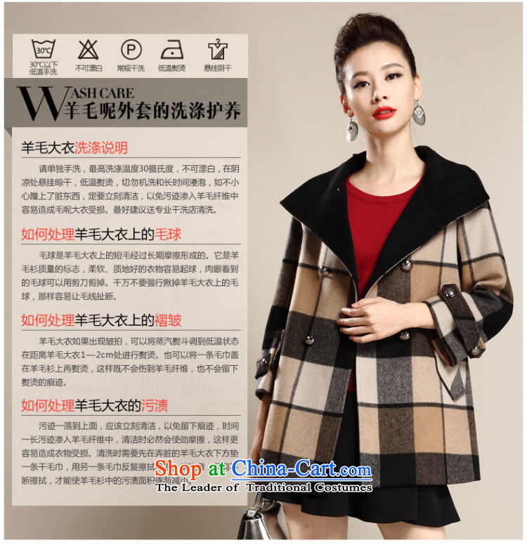 La 2015 autumn and winter genuine new Korean version of a girl in the wool? jacket long 7020 ORANGE L picture, prices, brand platters! The elections are supplied in the national character of distribution, so action, buy now enjoy more preferential! As soon as possible.