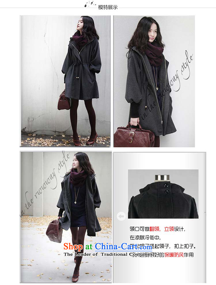 The Fik Owen autumn and winter new extra female Korean version of Fat MM to xl gross? coats, Sau San graphics plus thin cotton waffle windbreaker female jacket charcoal gray cotton Plus Edition 4XL Photo, prices, brand platters! The elections are supplied in the national character of distribution, so action, buy now enjoy more preferential! As soon as possible.