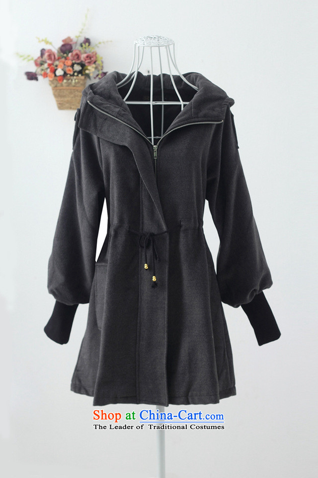 The Fik Owen autumn and winter new extra female Korean version of Fat MM to xl gross? coats, Sau San graphics plus thin cotton waffle windbreaker female jacket charcoal gray cotton Plus Edition 4XL Photo, prices, brand platters! The elections are supplied in the national character of distribution, so action, buy now enjoy more preferential! As soon as possible.
