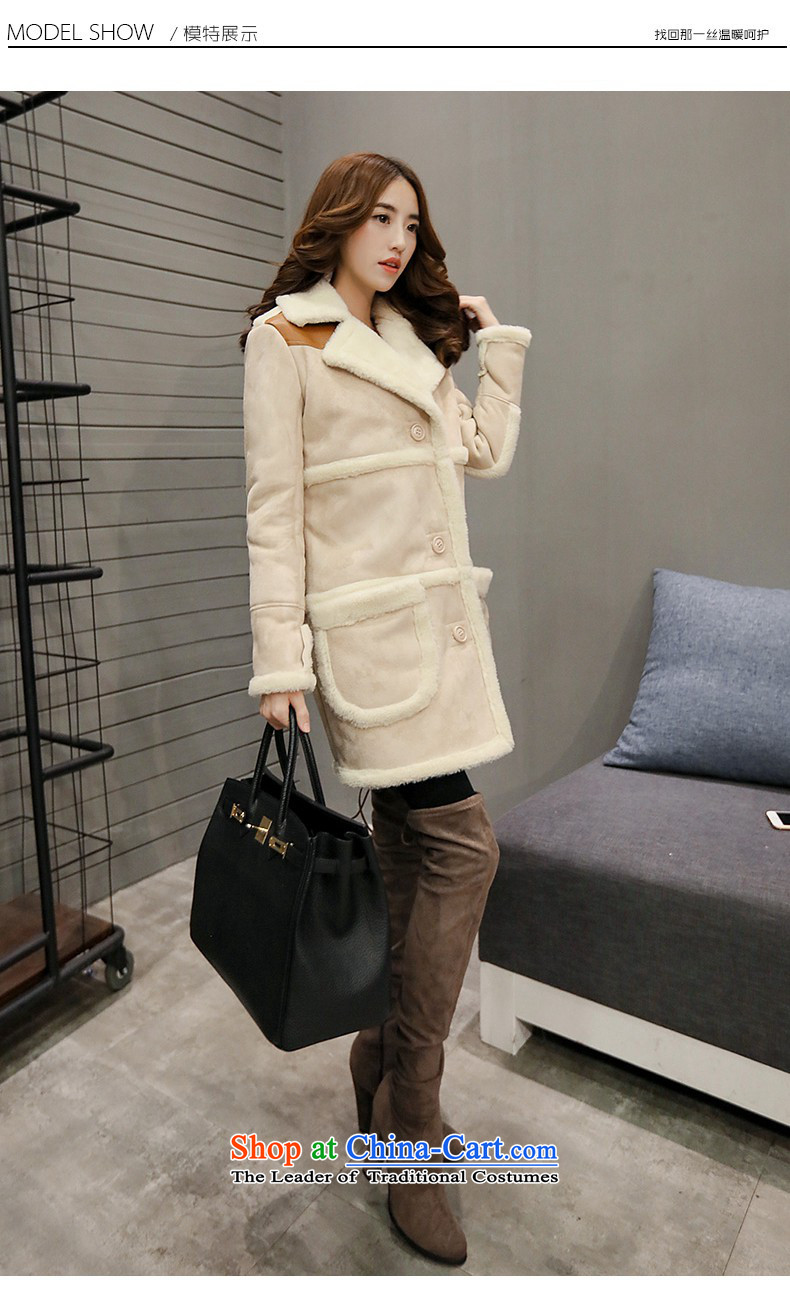 Indemnity riels 2015 autumn and winter new gross girls jacket? Long Korean Sau San? coats lamb skin powder coat Maomao? M recommendation 110 was left) Picture, prices, brand platters! The elections are supplied in the national character of distribution, so action, buy now enjoy more preferential! As soon as possible.