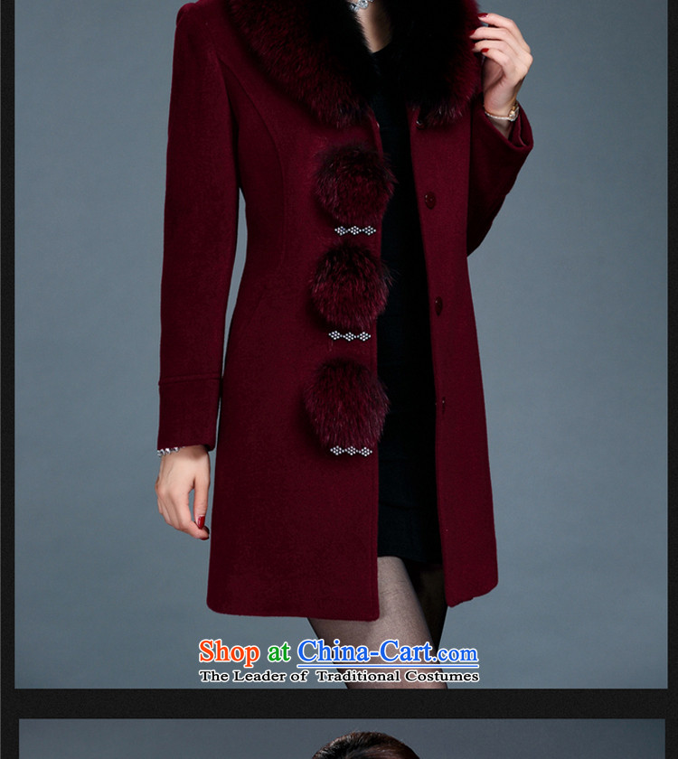 Mineau Xuan 2015 autumn and winter New Gross Gross washable wool coat K562? BOURDEAUX XXL picture, prices, brand platters! The elections are supplied in the national character of distribution, so action, buy now enjoy more preferential! As soon as possible.