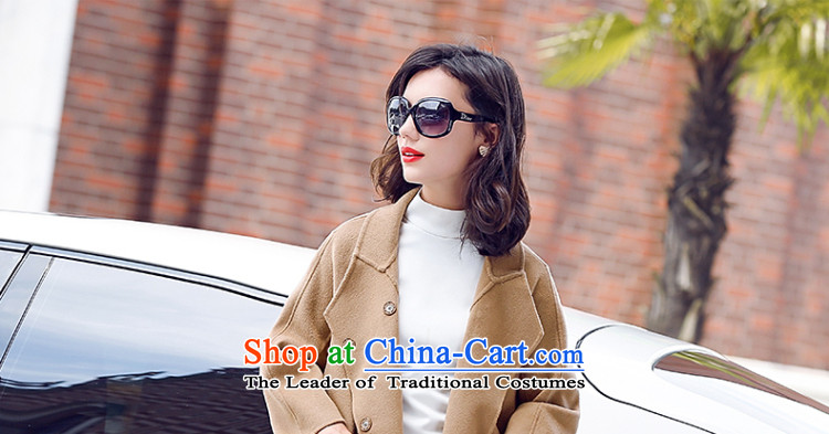 In the autumn of 2015, the new Pei collar double-side woolen coat girl in long-sleeved cloak 9 Gross female Korean jacket? And color L photo, prices, brand platters! The elections are supplied in the national character of distribution, so action, buy now enjoy more preferential! As soon as possible.