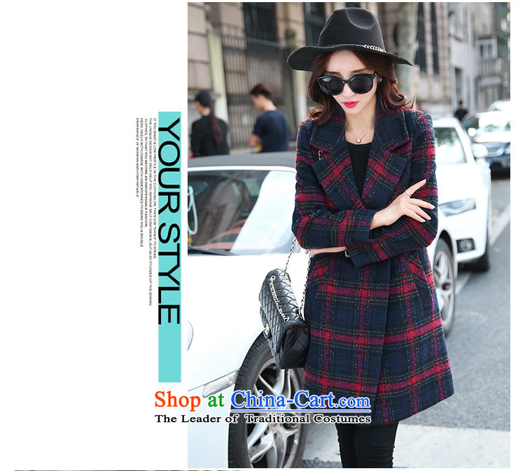 China, slave 2015 autumn and winter new women in Korean long hair Sau San? coats of female D088 RED L picture, prices, brand platters! The elections are supplied in the national character of distribution, so action, buy now enjoy more preferential! As soon as possible.