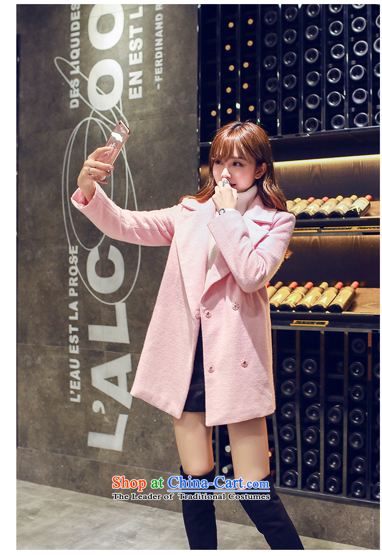 Name of the child-care wool coat girl in gross? Long 2015 new Korean autumn and winter Europe a student? The Coat 1600 pink L picture, prices, brand platters! The elections are supplied in the national character of distribution, so action, buy now enjoy more preferential! As soon as possible.