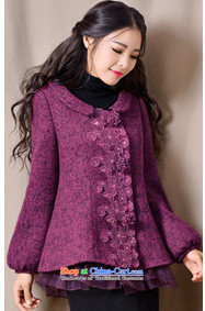 Fireworks Hot Winter 2015 new women's solid color long-sleeved jacket is 