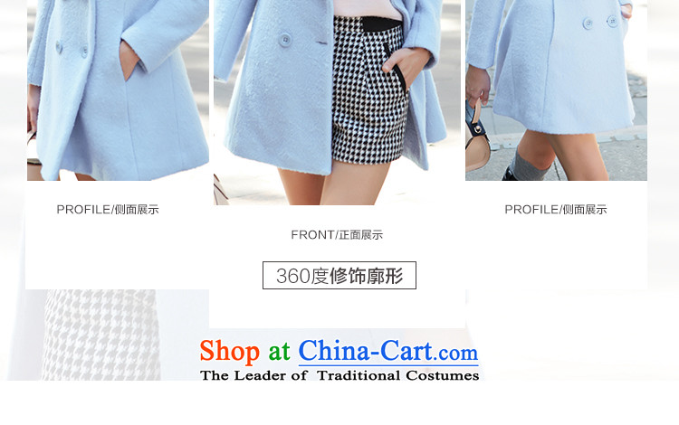 The OSA EURO 2015 Winter New Windsor women really pocket the auricle of Sau San-jacket SD522006 gross? blue XS picture, prices, brand platters! The elections are supplied in the national character of distribution, so action, buy now enjoy more preferential! As soon as possible.