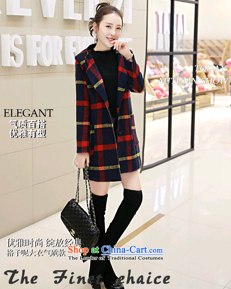 Mr Law than the 2015 winter clothing new Korean women's gross? graphics in thin long coats, wool coat female red and yellow?, S. picture, prices, brand platters! The elections are supplied in the national character of distribution, so action, buy now enjoy more preferential! As soon as possible.