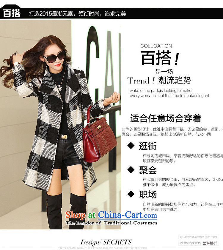 Oehe 2015 winter clothing new Korean version in Sau San long jacket, stylish girl video thin lapel long-sleeved dark green of the gross? coats XL Photo, prices, brand platters! The elections are supplied in the national character of distribution, so action, buy now enjoy more preferential! As soon as possible.