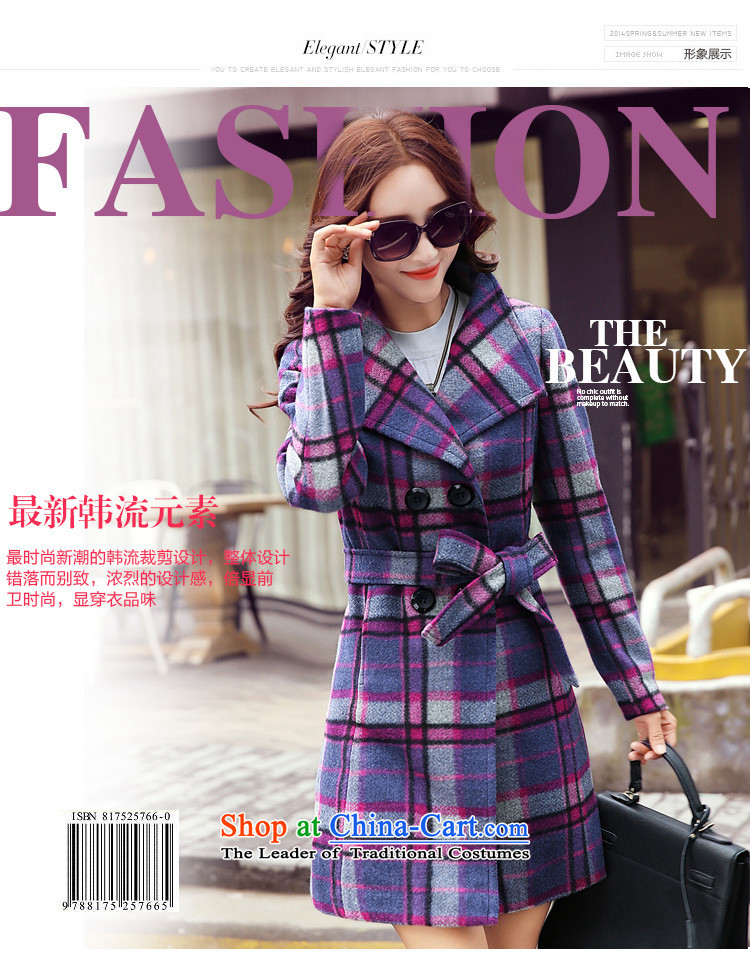 Oehe 2015 winter clothing new Korean version in Sau San long jacket, stylish girl video thin lapel long-sleeved dark green of the gross? coats XL Photo, prices, brand platters! The elections are supplied in the national character of distribution, so action, buy now enjoy more preferential! As soon as possible.