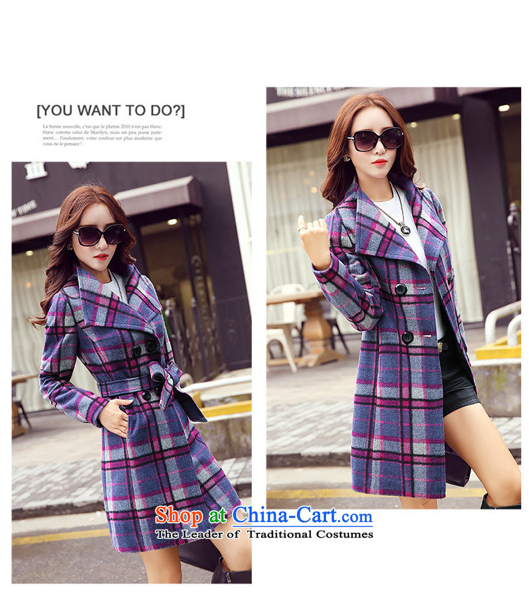 Oehe 2015 winter clothing new Korean version in Sau San long jacket, stylish girl video thin lapel long-sleeved dark green of the gross? coats XL Photo, prices, brand platters! The elections are supplied in the national character of distribution, so action, buy now enjoy more preferential! As soon as possible.