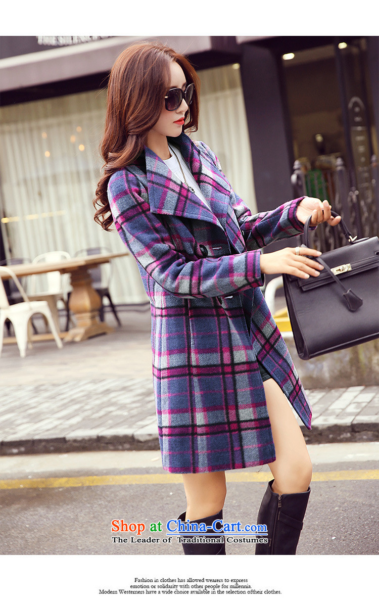 Oehe 2015 winter clothing new Korean version in Sau San long jacket, stylish girl video thin lapel long-sleeved dark green of the gross? coats XL Photo, prices, brand platters! The elections are supplied in the national character of distribution, so action, buy now enjoy more preferential! As soon as possible.