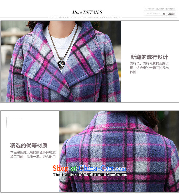 Oehe 2015 winter clothing new Korean version in Sau San long jacket, stylish girl video thin lapel long-sleeved dark green of the gross? coats XL Photo, prices, brand platters! The elections are supplied in the national character of distribution, so action, buy now enjoy more preferential! As soon as possible.