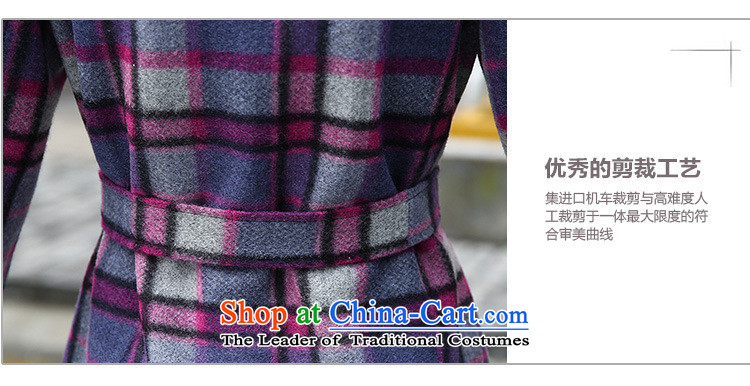 Oehe 2015 winter clothing new Korean version in Sau San long jacket, stylish girl video thin lapel long-sleeved dark green of the gross? coats XL Photo, prices, brand platters! The elections are supplied in the national character of distribution, so action, buy now enjoy more preferential! As soon as possible.