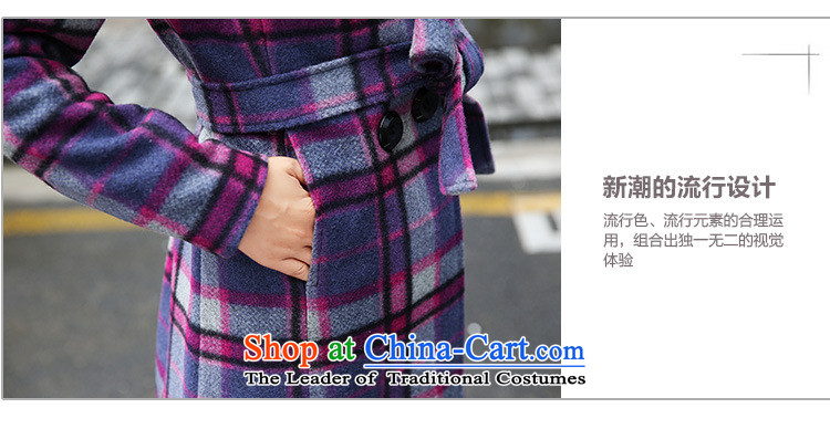 Oehe 2015 winter clothing new Korean version in Sau San long jacket, stylish girl video thin lapel long-sleeved dark green of the gross? coats XL Photo, prices, brand platters! The elections are supplied in the national character of distribution, so action, buy now enjoy more preferential! As soon as possible.