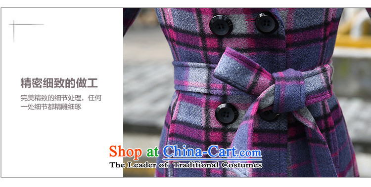 Oehe 2015 winter clothing new Korean version in Sau San long jacket, stylish girl video thin lapel long-sleeved dark green of the gross? coats XL Photo, prices, brand platters! The elections are supplied in the national character of distribution, so action, buy now enjoy more preferential! As soon as possible.