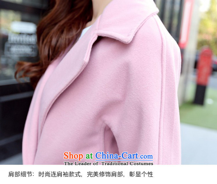 Oehe 2015 winter clothing new Korean version in Sau San long jacket, stylish girl video thin lapel long-sleeved gross? coats purple XL Photo, prices, brand platters! The elections are supplied in the national character of distribution, so action, buy now enjoy more preferential! As soon as possible.