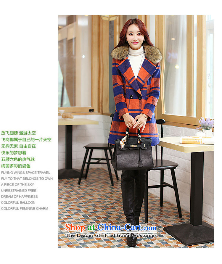 Montevideo Lai Winter 2015 new Korean stylish large segments of the female lapel gross for a wool coat in the long hair of Sau San? jacket female red L picture, prices, brand platters! The elections are supplied in the national character of distribution, so action, buy now enjoy more preferential! As soon as possible.