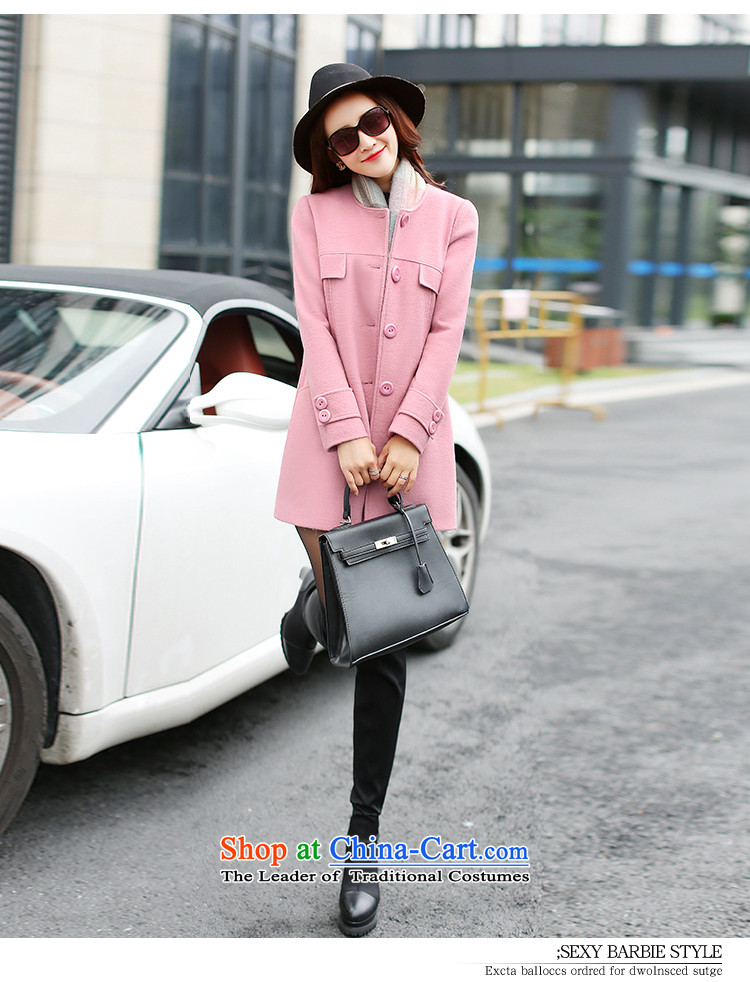 In accordance with the World Hsichih 2015 autumn and winter new Korean female decorated gross? jacket. Long jacket, a wool coat 1620 skin toner L picture, prices, brand platters! The elections are supplied in the national character of distribution, so action, buy now enjoy more preferential! As soon as possible.