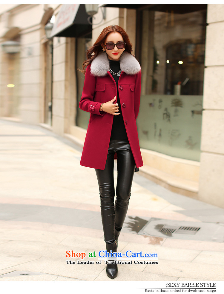 In accordance with the World Hsichih 2015 autumn and winter new Korean female decorated gross? jacket. Long jacket, a wool coat 1620 skin toner L picture, prices, brand platters! The elections are supplied in the national character of distribution, so action, buy now enjoy more preferential! As soon as possible.