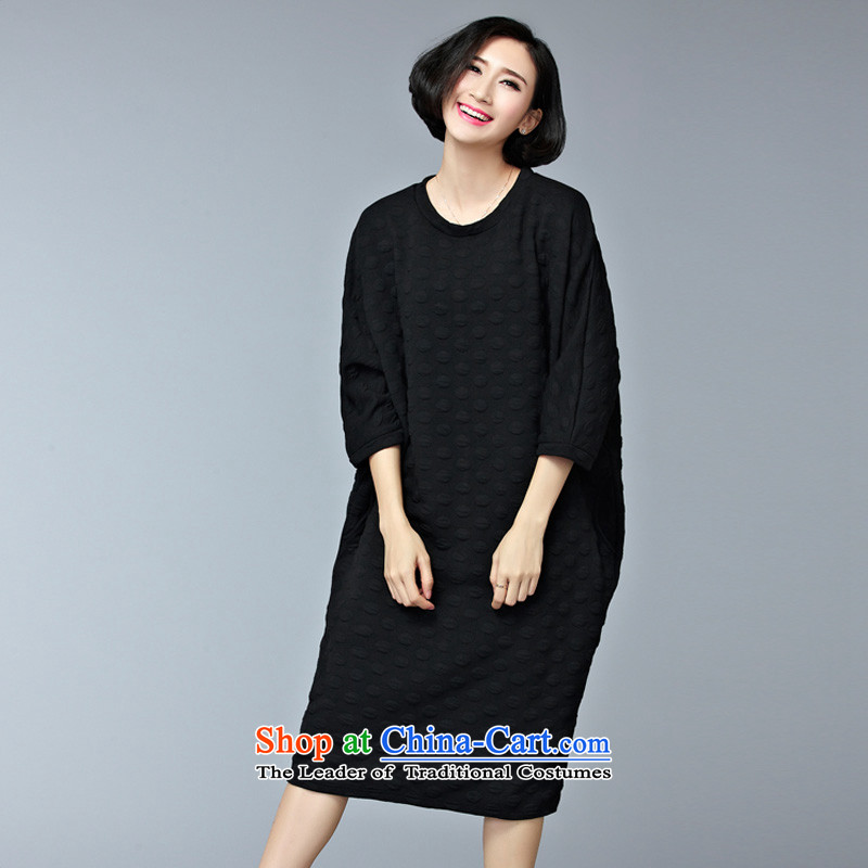 O Ya-ting xl women 2015 autumn and winter new mm thick Korean Version) hedging slender sweater leisure dresses easing black large editions are Code 200 catties recommends that you, O Jacob aoyating Ting () , , , shopping on the Internet