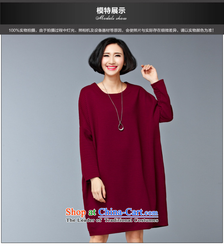 O Ya-ting to increase women's code 2015 autumn and winter new mm thick Korean video clip cotton shirts, forming the thin Western Wind relaxd stylish dresses 7,589 large wine red versions are Code 200 catties of recommends that you pictures, prices, brand platters! The elections are supplied in the national character of distribution, so action, buy now enjoy more preferential! As soon as possible.