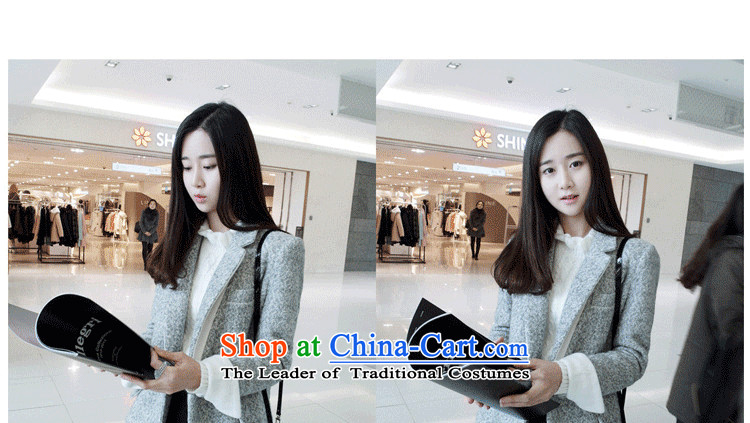 Ms Rebecca Pun, the Reine? 2015 Autumn female coat for women for winter new Korean version in long hair Sau San? jacket female 91 Gray S picture, prices, brand platters! The elections are supplied in the national character of distribution, so action, buy now enjoy more preferential! As soon as possible.