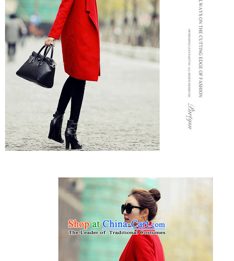 The British Platinum 2015 winter new coats in gross? Long Large Sau San a wool coat jacket female Y1835 better red L picture, prices, brand platters! The elections are supplied in the national character of distribution, so action, buy now enjoy more preferential! As soon as possible.