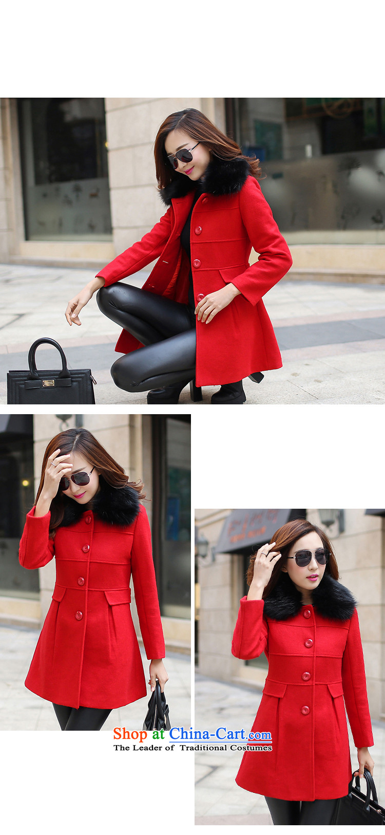 Gubin The 2015 autumn and winter new Korean version of Sau San video thin long-sleeved jacket girl in gross? Long Tk 8,368 leather toner L picture, prices, brand platters! The elections are supplied in the national character of distribution, so action, buy now enjoy more preferential! As soon as possible.