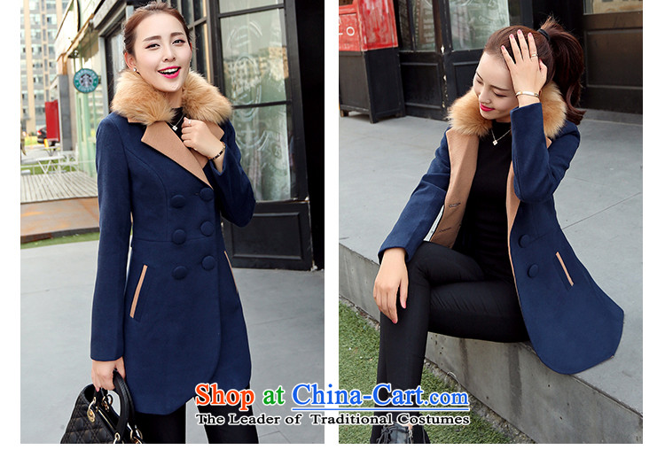  2015 Autumn and winter still does the new wind jacket girl in long coats women pure color graphics thin coat 523T gross? The Red   XL Photo, prices, brand platters! The elections are supplied in the national character of distribution, so action, buy now enjoy more preferential! As soon as possible.