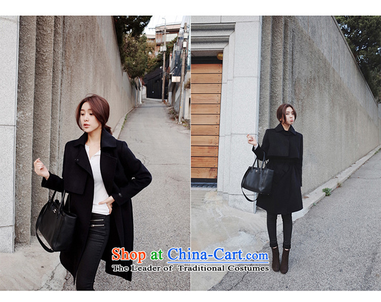 Yi God 2015) Video in temperament Sau San thin long foutune tether a wool coat #8701 black L picture, prices, brand platters! The elections are supplied in the national character of distribution, so action, buy now enjoy more preferential! As soon as possible.