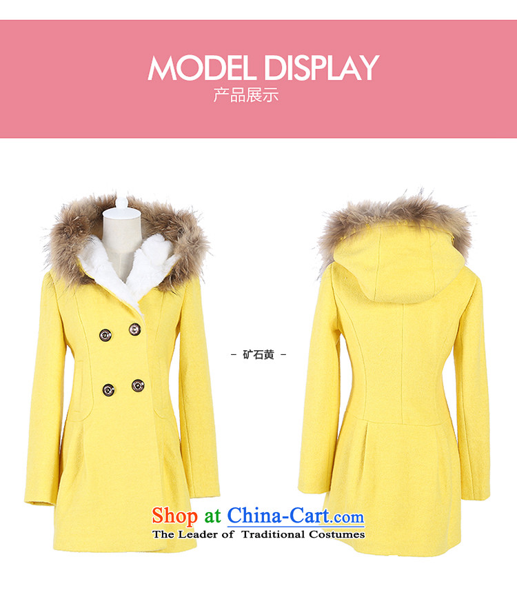 Aida 2015 Winter New Lin classic cap spell Nuclear Sub gross double-thick wool coat jacket female CA44297346? light and color pictures, prices, XL brand platters! The elections are supplied in the national character of distribution, so action, buy now enjoy more preferential! As soon as possible.